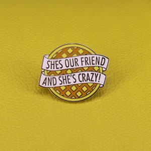 Motivational Enamel Pin